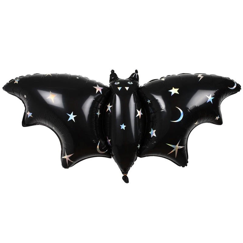 Meri Meri  Sparkle Bat Foil Balloons 39in - Pack of 3