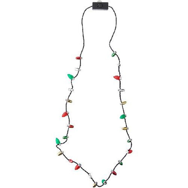 Talking Tables Christmas Led Lights Necklace