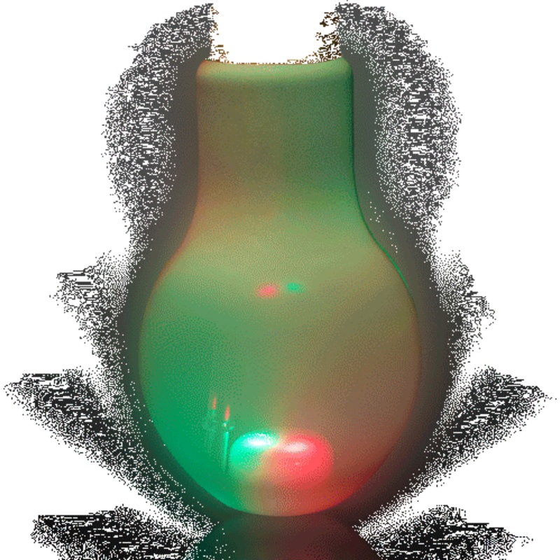 LED Light Up 16 Oz Translucent Bulb Cup