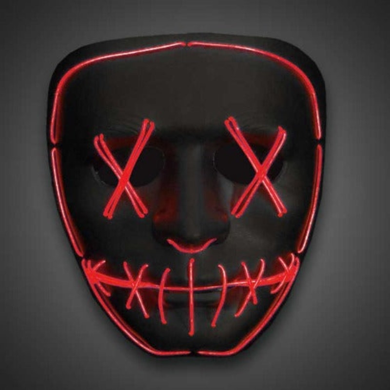EL Wire Red Purge Mask