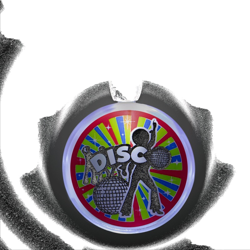 LED Disco Party Pendant Necklace