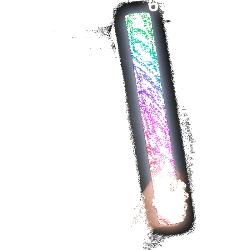 LED Light Up 18 Inch Multicolor Foam Stick Batons - Pack of 6 Sticks
