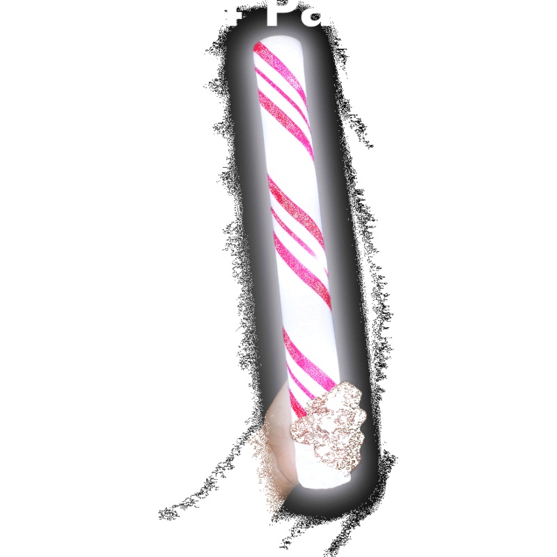 LED Light Up Flashing 16" Christmas Candy Cane Foam Sticks - Pack of 4