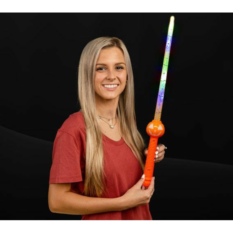 Led Light Up Pumpkin Sword
