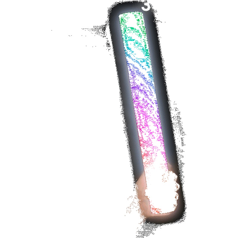 LED Light Up 18 Inch Multicolor Foam Stick Batons - Pack of 3 Sticks