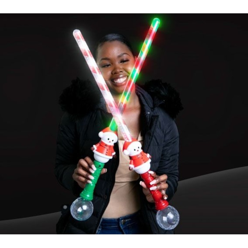 LED Light Up 28 Candy Cane Snowman Sword