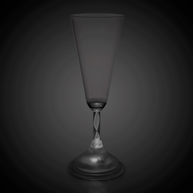 LED 7.5 oz Champagne Glass