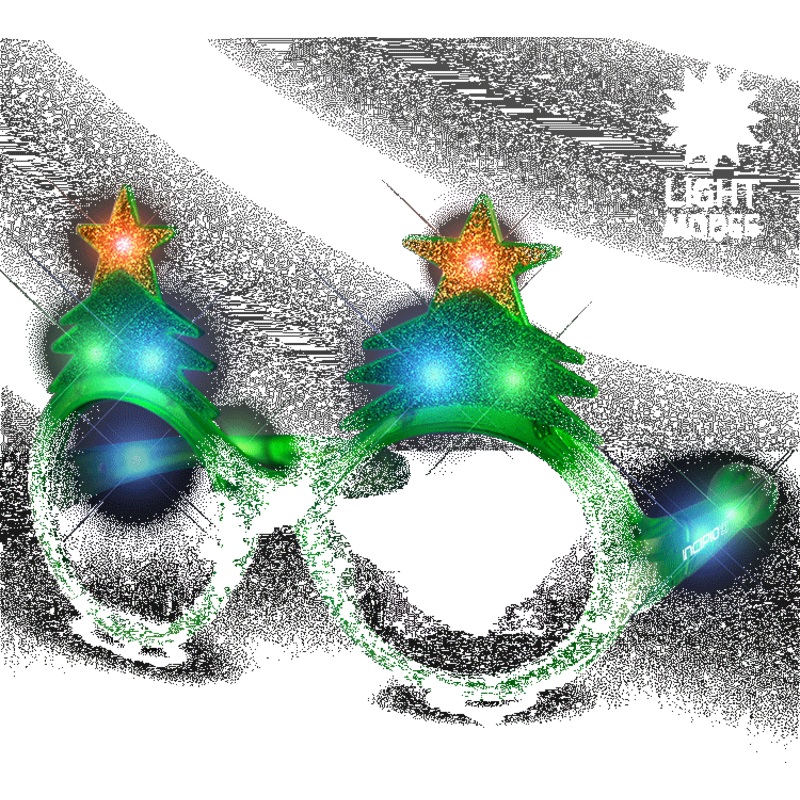LED Glitter Christmas Tree Shades