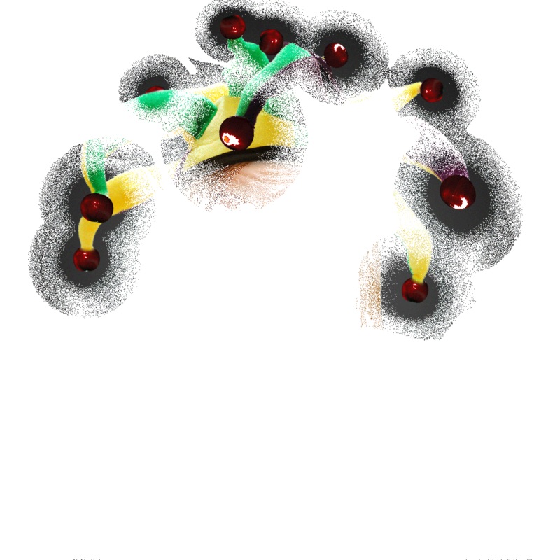 LED Mardi Gras Jester Hat