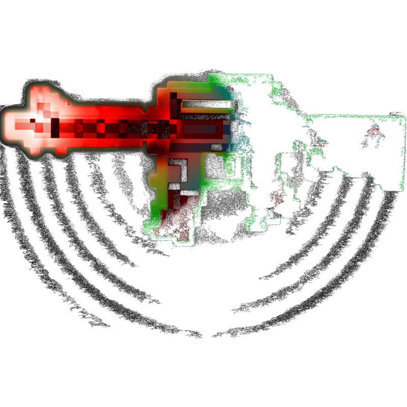 LED Pixel Machine Guns with Sound (3 Per pack)