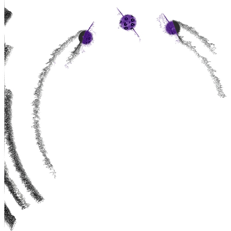 LED Purple Sequin Fedora Hat