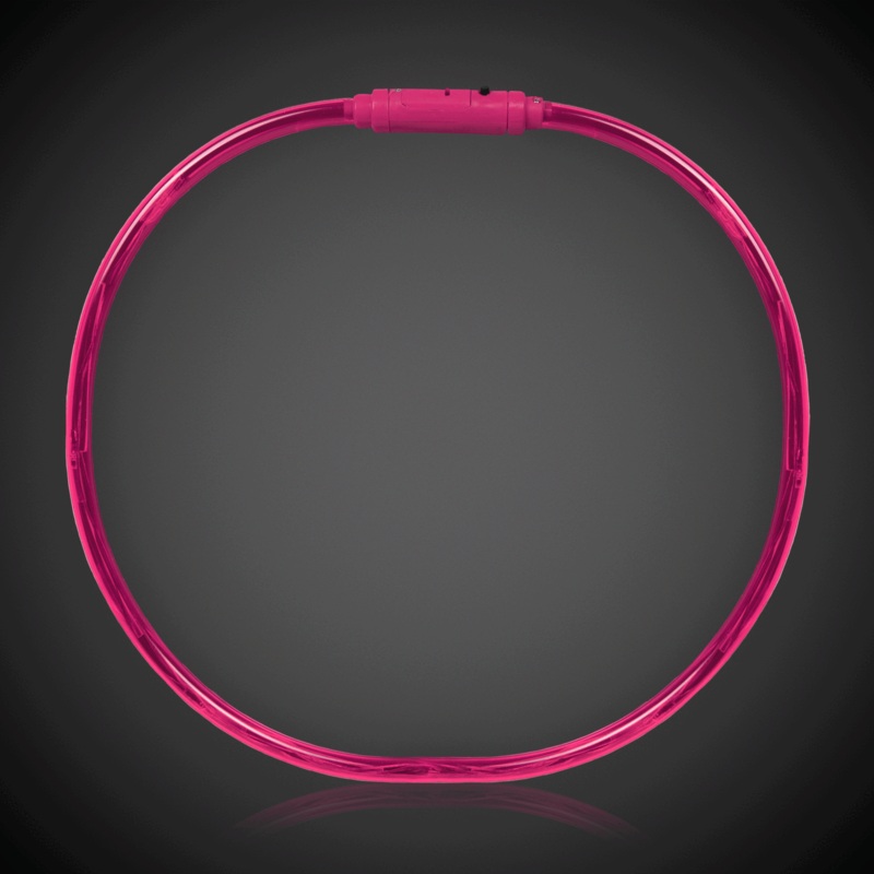 Pink LED 27" Necklace