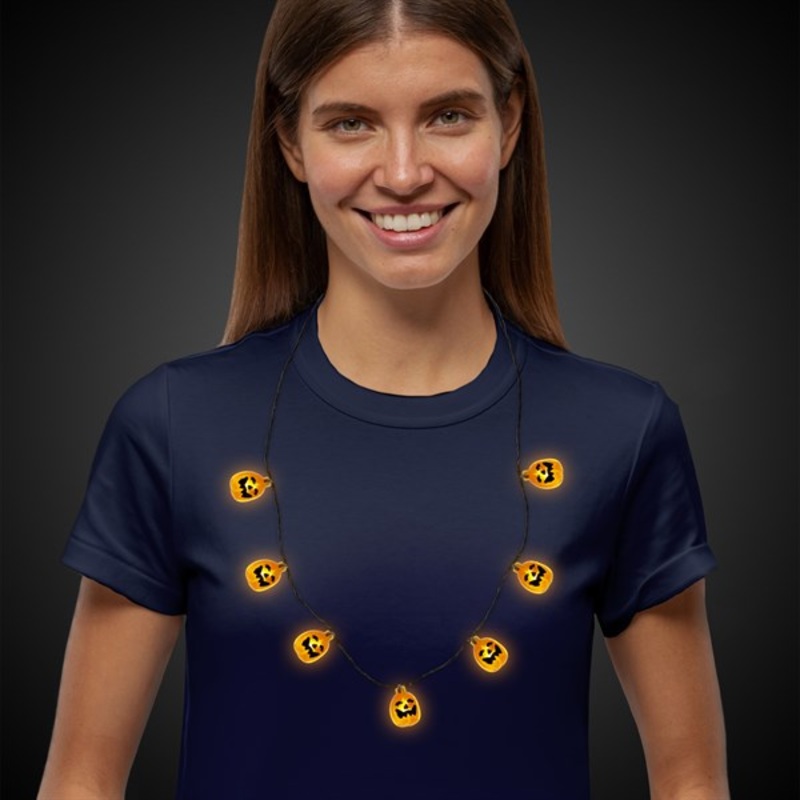 Pumpkin LED Necklace