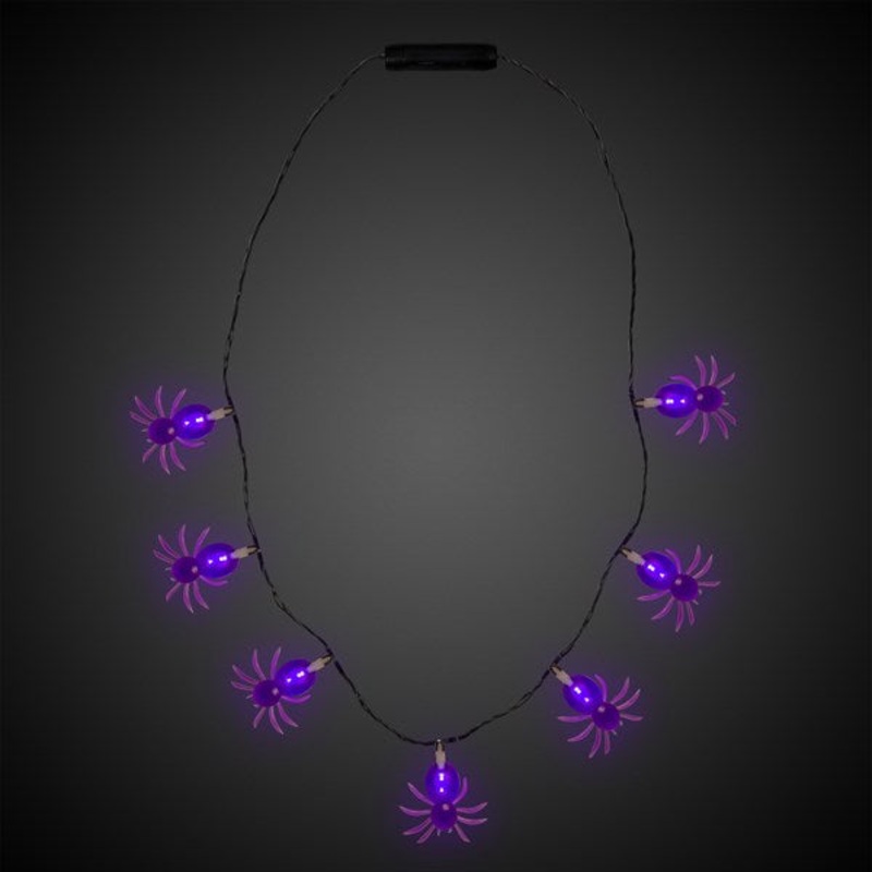 Spider LED Necklace