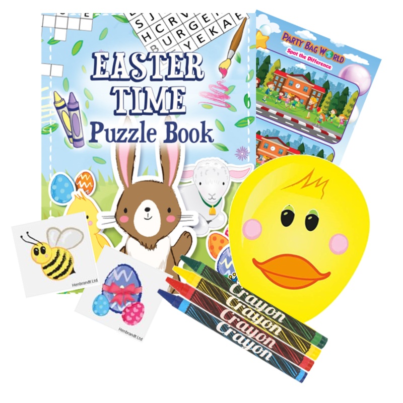 2 x Easter Activity Packs with Balloon Heads