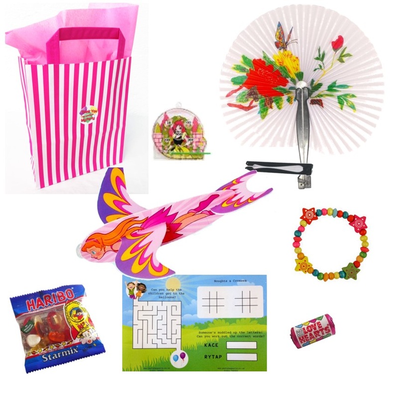 Girls Princess Pre Filled Party Bag