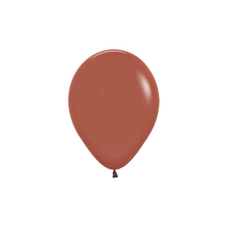 SEMPERTEX FASHION TERRACOTTA 30CM LATEX BALLOONS (PACK OF 25)