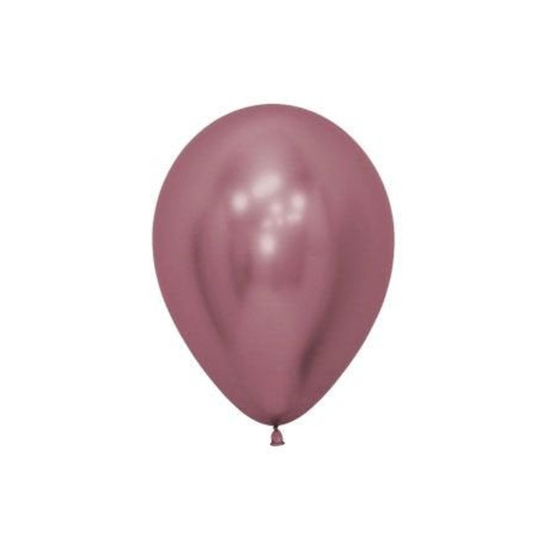 SEMPERTEX REFLEX PINK 30CM LATEX BALLOONS (PACK OF 12)