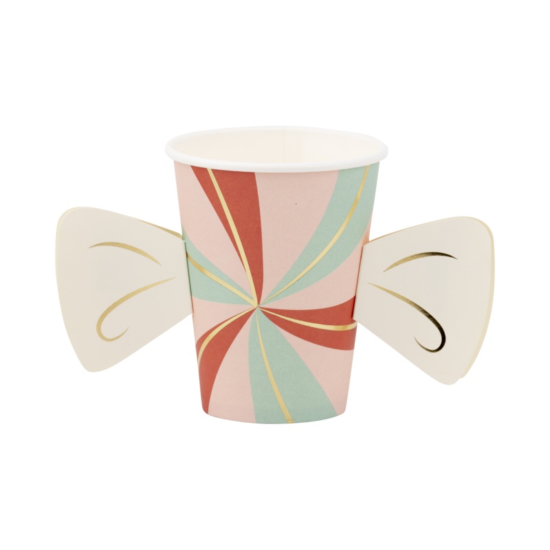 Candy Cane Lane Handled Paper Cup