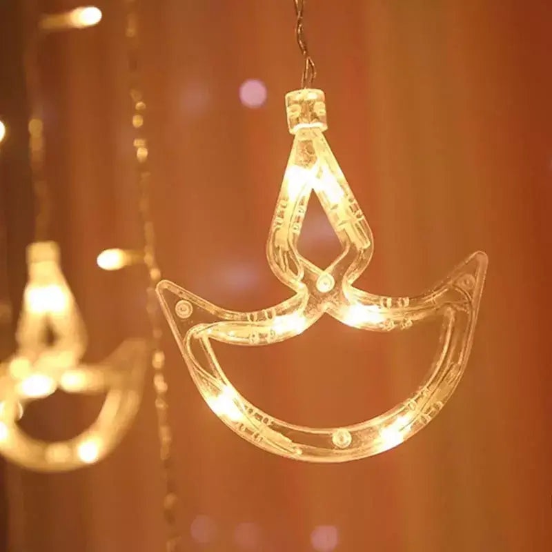Diwali Candle LED Light String 3m