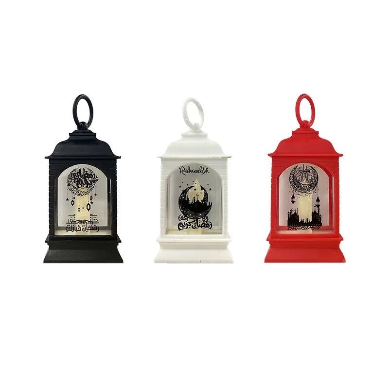EID LED LANTERN  FLAT SQUARE 1pc