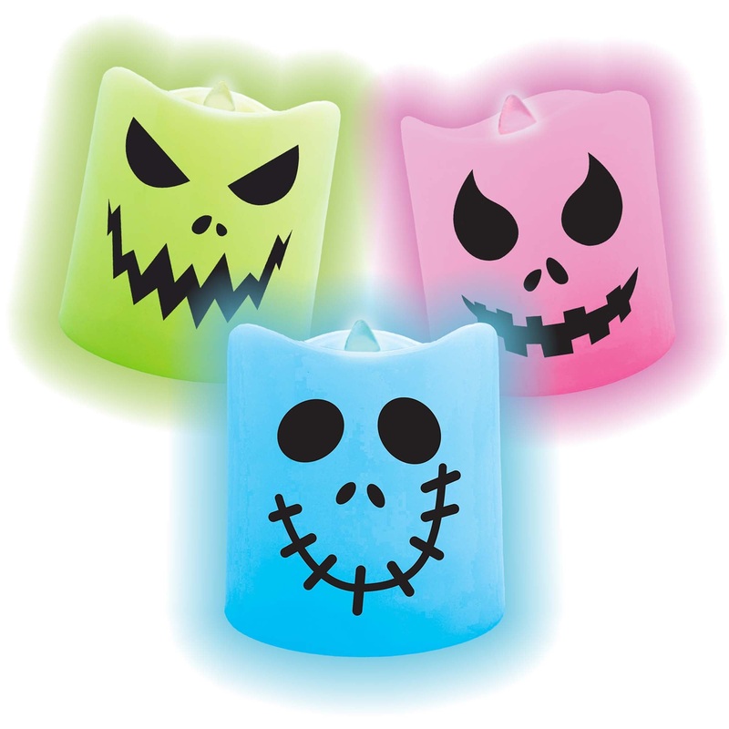 Halloween Spooky LED Night Light, Assortment, 1 Count