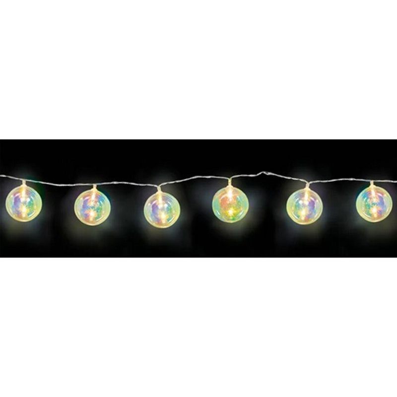 Iridescent Balls LED String Lights Decoration