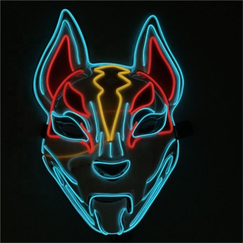 LED Fox Mask for Adults