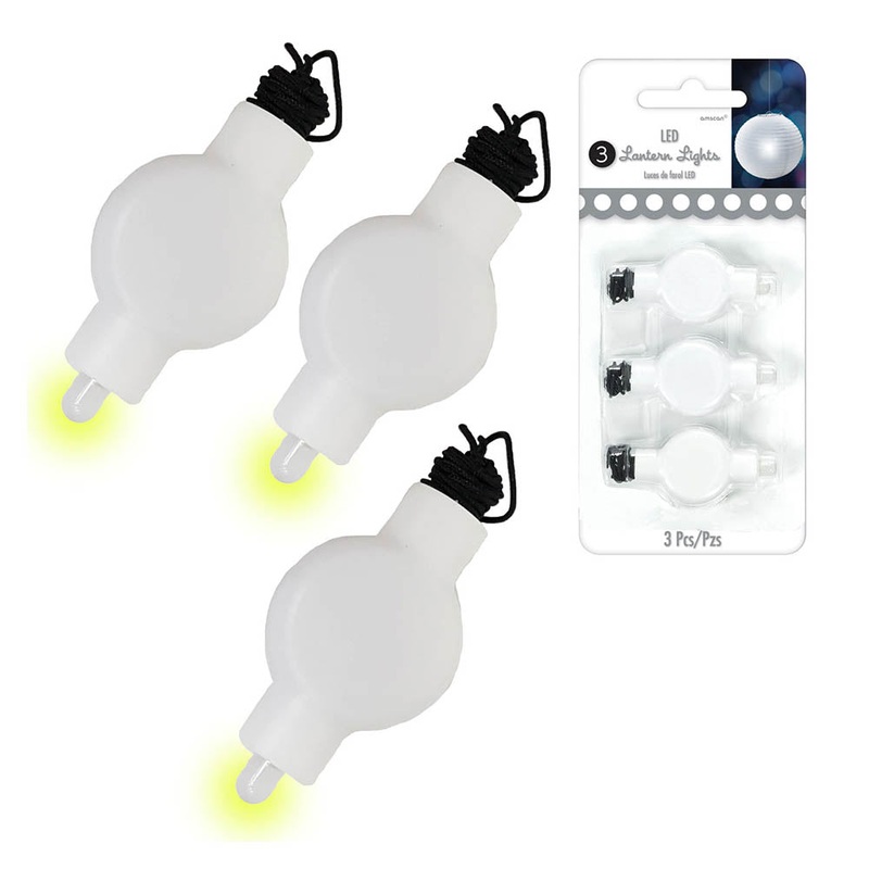 Led Lantern Lights 3pcs