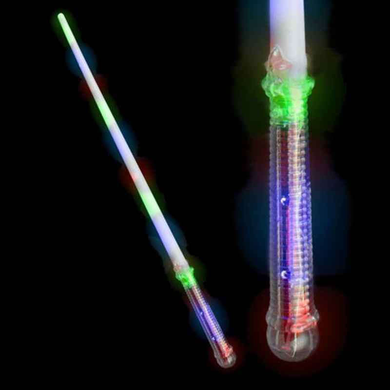 LED Sword with Handle - Clear