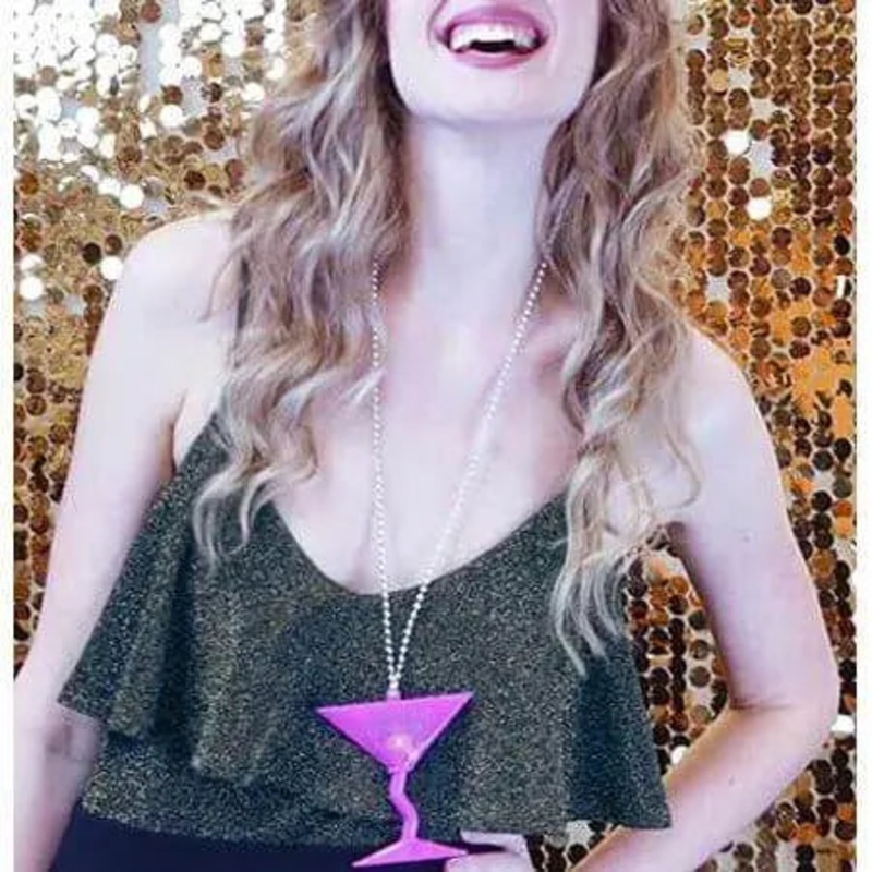 Martini Led Necklace