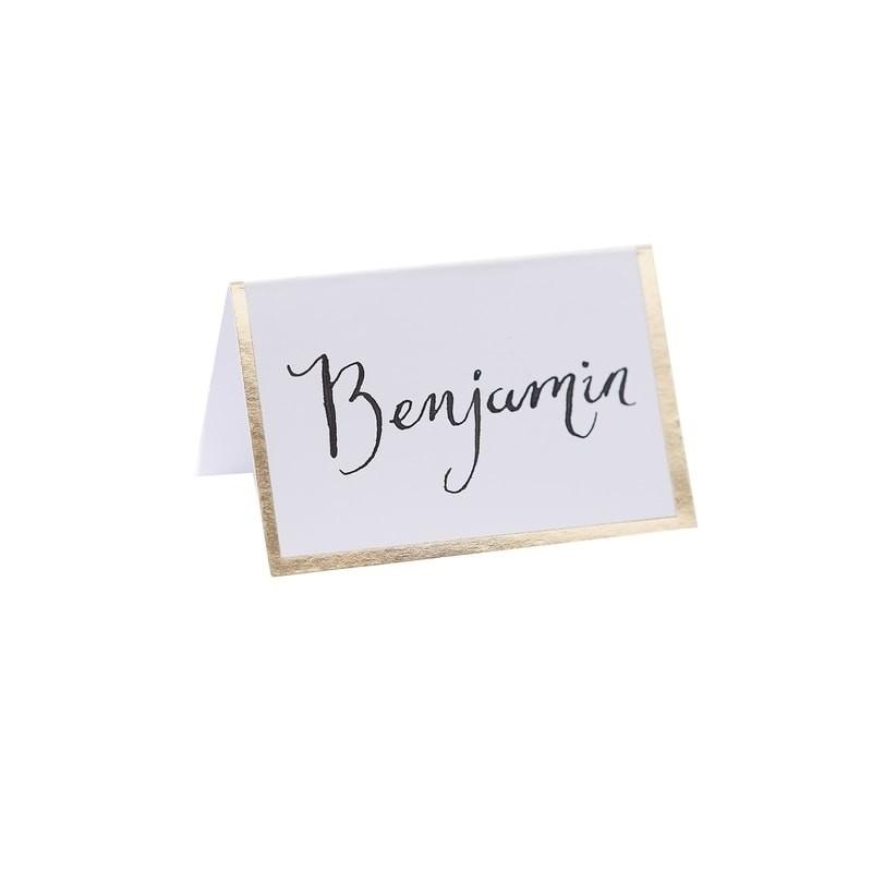PLACE CARDS - GOLD FOILED - PACK OF 10