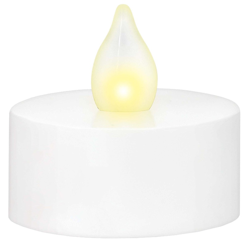 White LED Tea Lights 12pcs