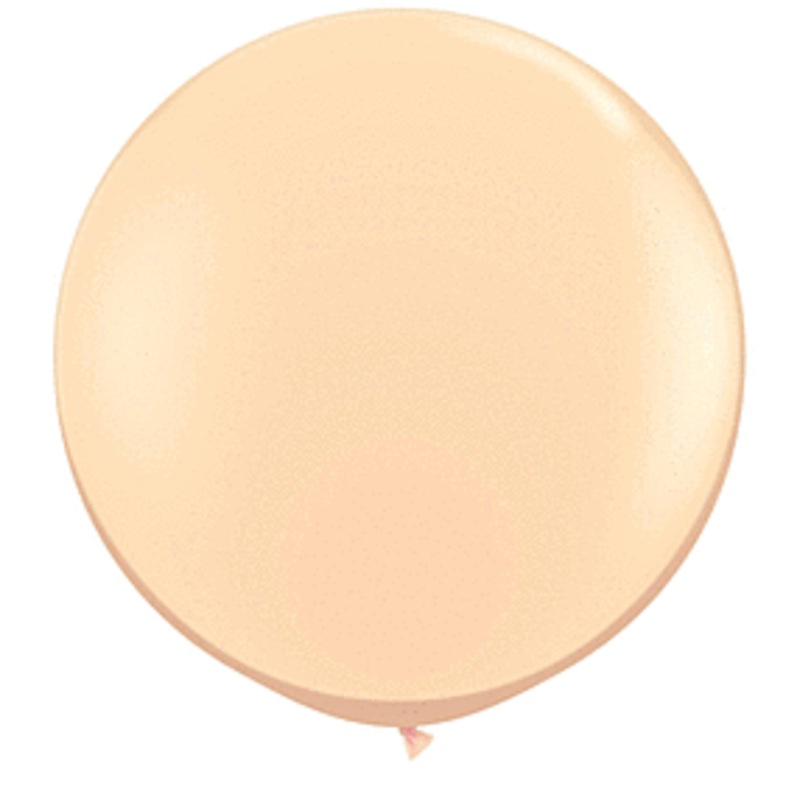 Blush 3 ft  Qualatex Profesional Quality Latex Balloon 2 count package