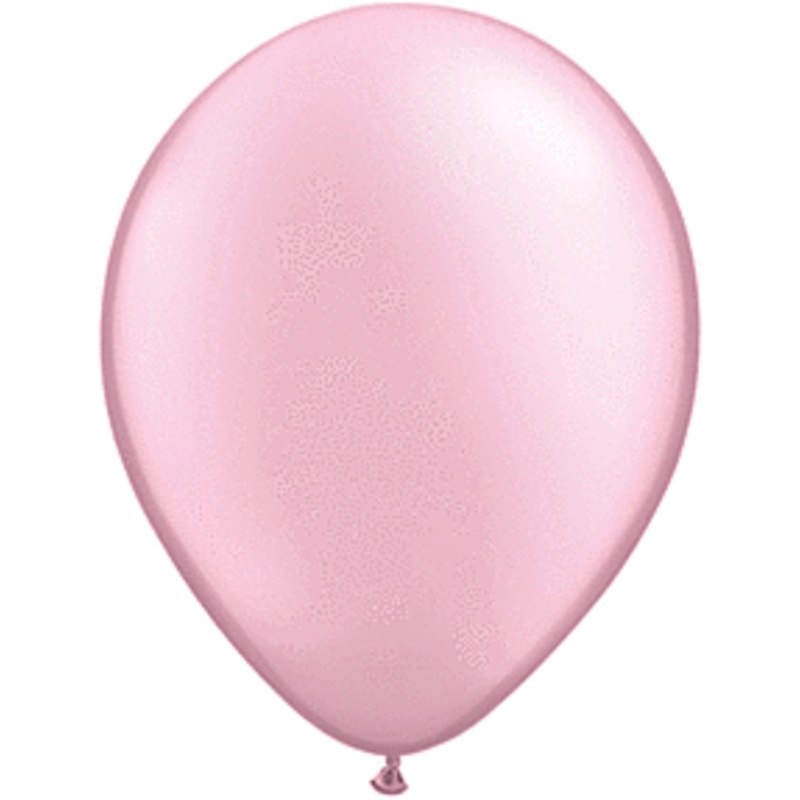 Pearl Pink 11 inch Qualatex Profesional Quality Latex Balloon 100 count package