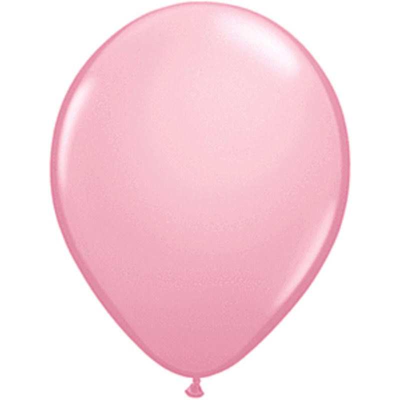 Pink 11 inch Qualatex Profesional Quality Latex Balloon 100 count package