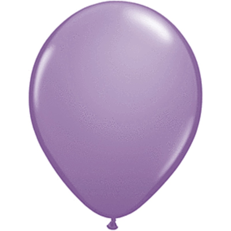 Spring Lilac 5 inch Qualatex Professional Quality Latex Balloon 100 count package