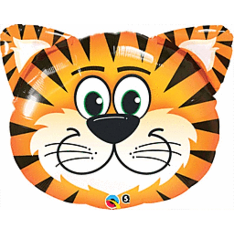 Tickled Tiger 30" Mylar Balloon