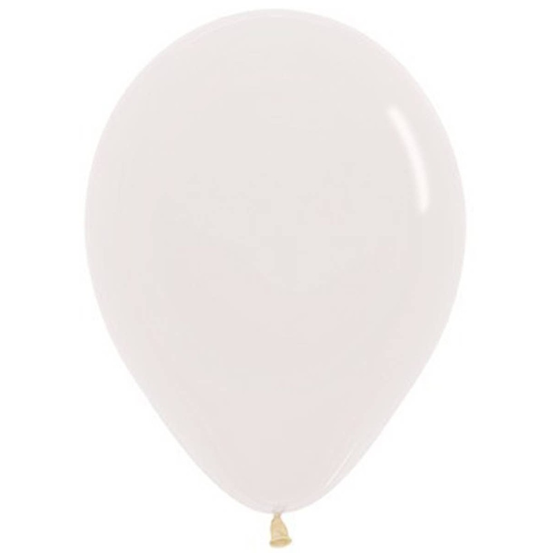 Crystal Clear 6 Pack 45cm Latex Balloons