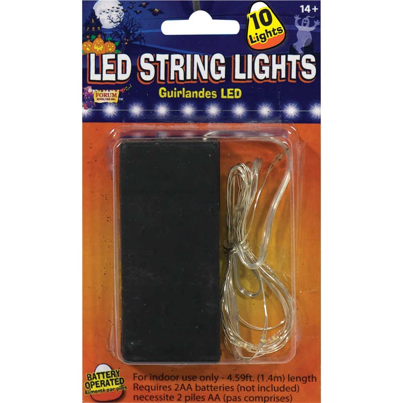 LED Clear/White Wire Lights