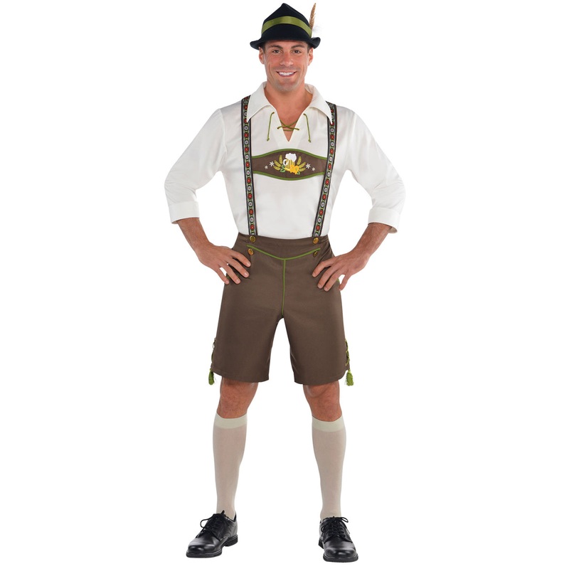 Mr Oktoberfest Mens Lederhosen Costume