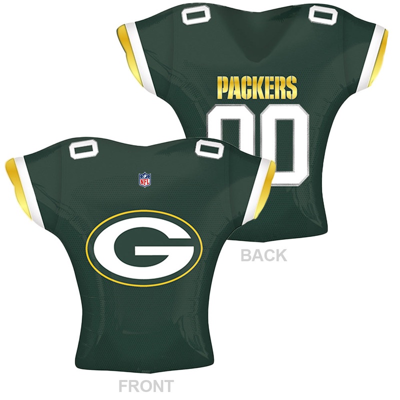 NFL Green Bay Packers Football Jersey 19 Balloon