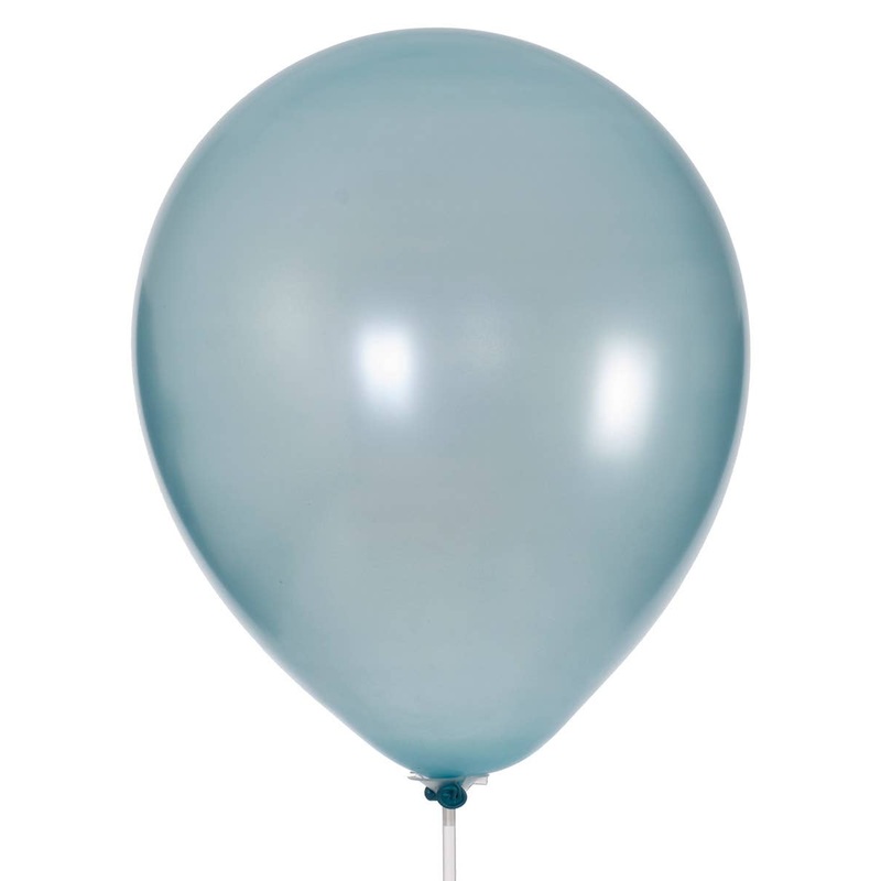 Ocean Blue 25 Pack 30cm Latex Balloons