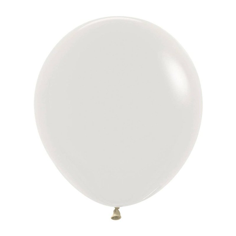 Pastel Dusk Cream 6 Pack 45cm Latex Balloons