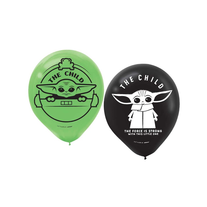 Star Wars Mandalorian 6 Pack 30cm Latex Balloons