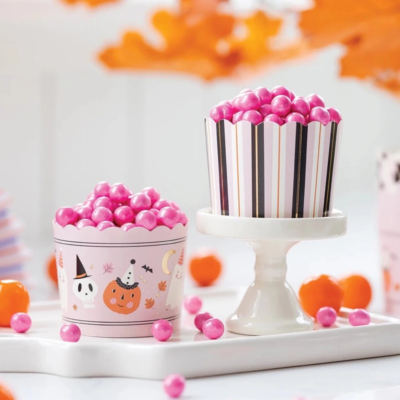 Foiled Halloween Icons Baking Food Cups