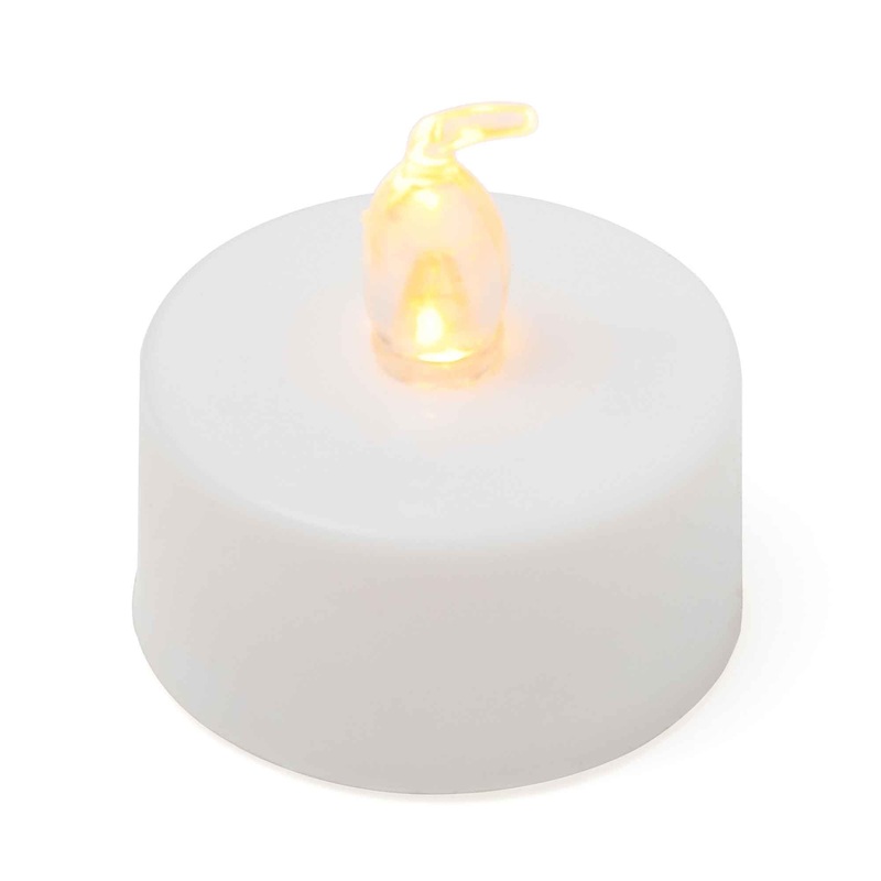 LED Tealights Pack of 12 - Amber