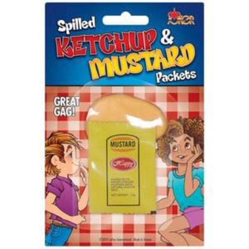 Practical Joke Spilled Mustard Packet - Loftus DC-9188