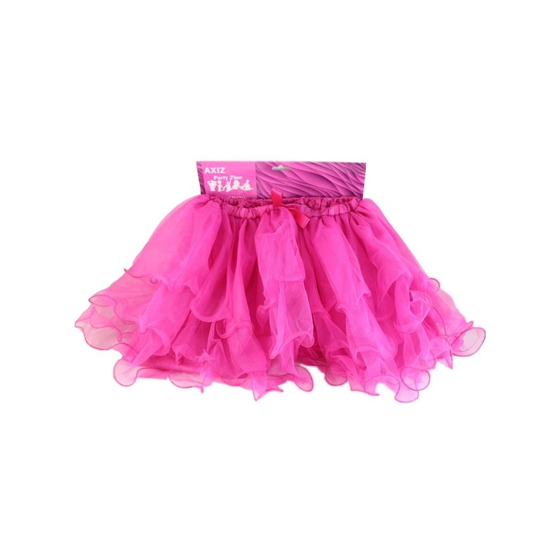 Ruffled Girls Hot Pink Layered Mesh Tutu Skirt
