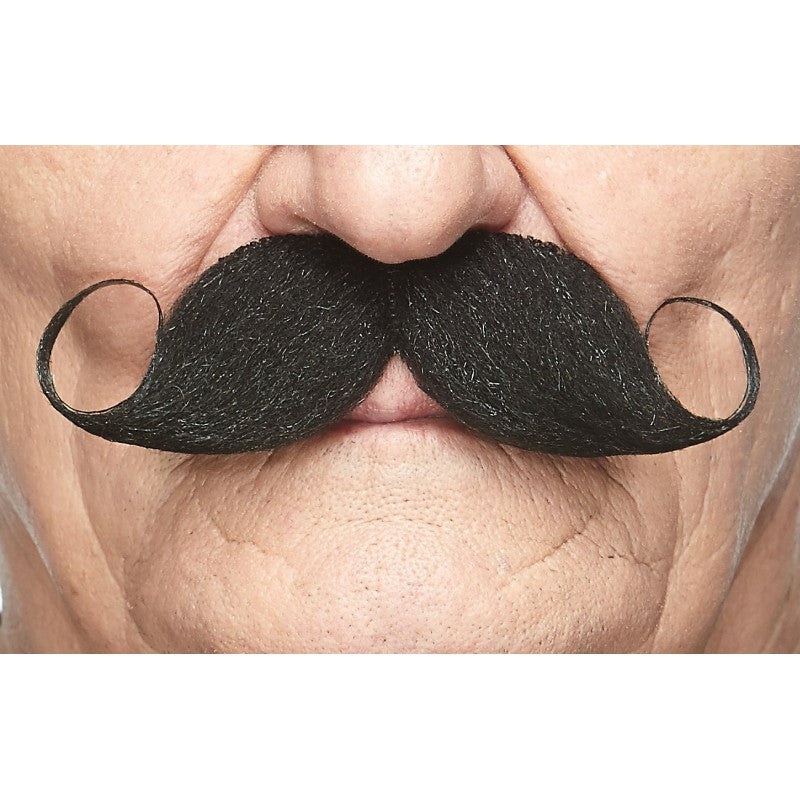 Thick Curled Mustaches